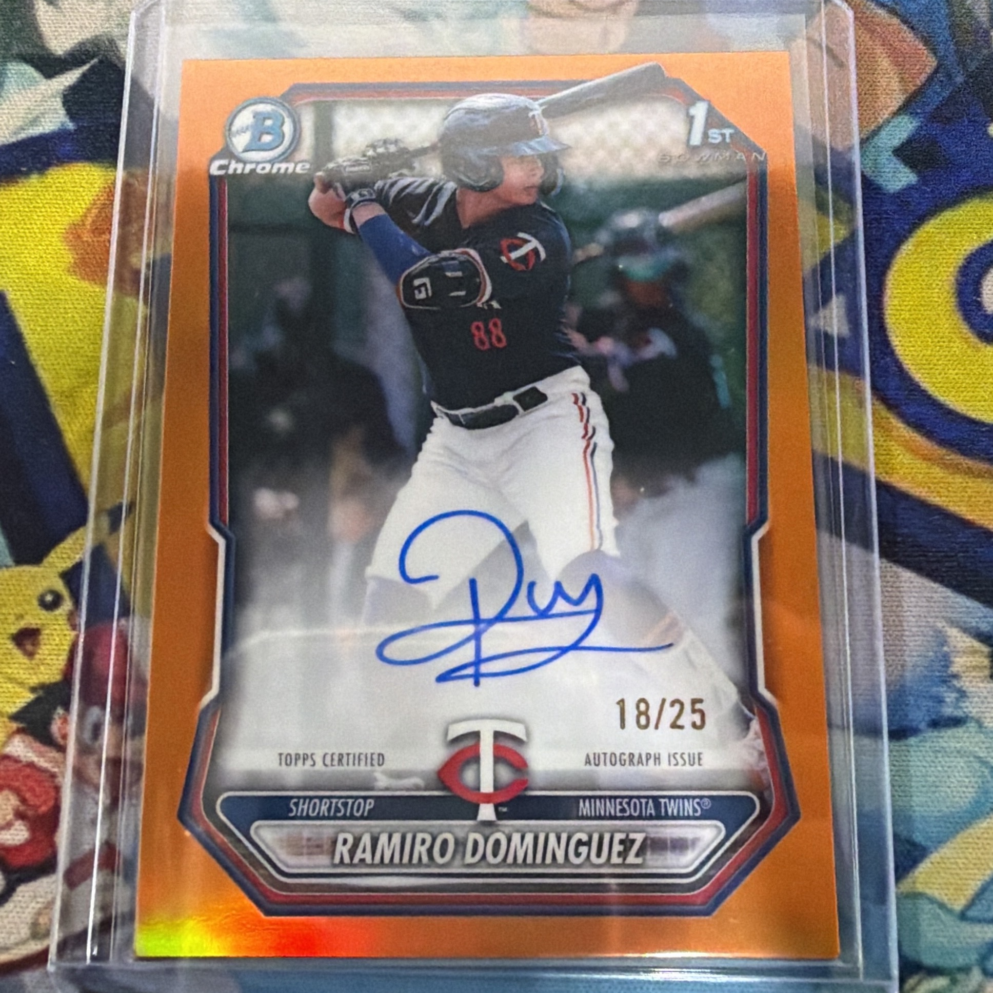 dominguez 25 auto - 스포츠카드 라이브 커뮤니티, 와이스