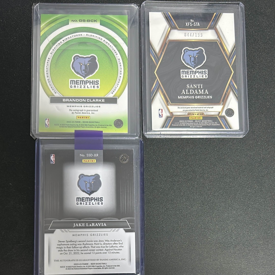 멤피스 그리즐리 7장 랏 | 농구 스포츠카드 | WYYYES 와이스